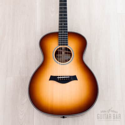 2022 Taylor Custom Grand Auditorium Non-Cutaway Acoustic Electric Guitar w/ Adirondack Top & Rope Binding image 2