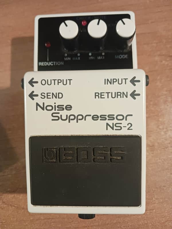 Boss NS-2 Noise Suppressor (Silver Label) 1989 - Present - White image 1