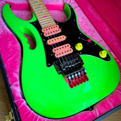 1988 Ibanez JEM777-LNG - Mint - #516 - Original 777 Loch Ness Green - Collector Example image 1