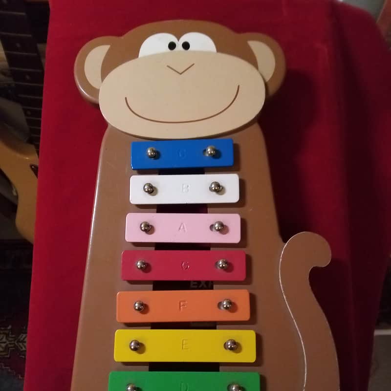 Stephen Joseph Custom electrified Monkey Xylophone image 1