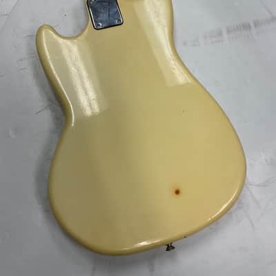 Fender Musicmaster Bass 1975 - Olympic White image 8