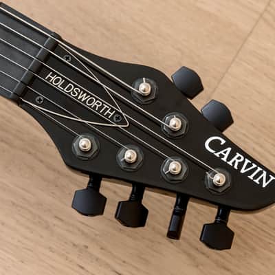 2000s Carvin H2 Allan Holdsworth Signature Model Electric Guitar Black w/ Case image 4