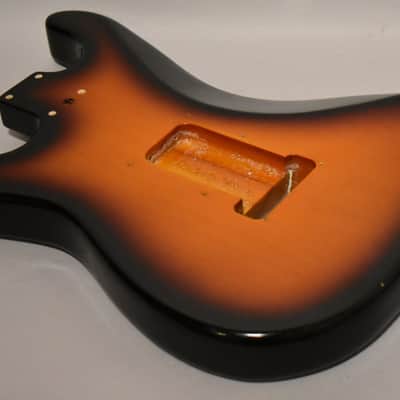 1994 Fender USA 40th Anniversary American Standard Stratocaster Body Sunburst image 8