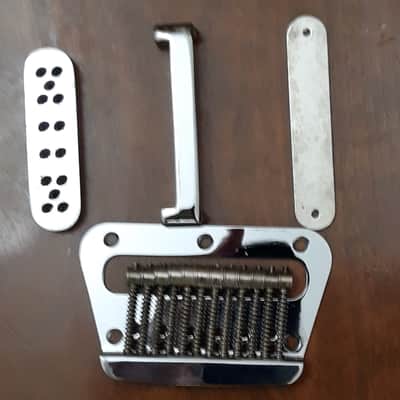 Vintage Fender Electric XII 1965-1969 bridge used on 12 string Stratocaster image 2