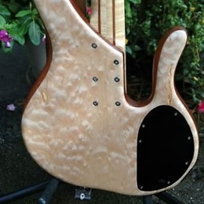 Wal 3-Octave Fretless Custom 2005 Quilted Maple Facings EXTREMELY RARE!! image 2