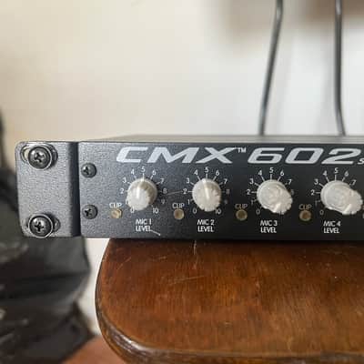 Peavey CMX 602 six channel audio mixer with rack mount bolts and washers. image 2