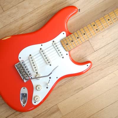 1983 Fender Stratocaster '57 Reissue Fullerton American Vintage Fiesta Red w/ohc, Hangtags image 1