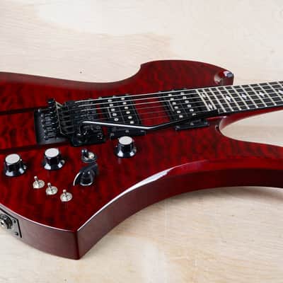 B.C. Rich Mockingbird ST 2011 Trans Red w/ Hard Case image 3