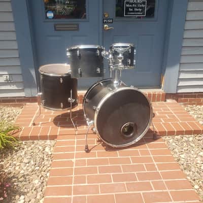 Sonor Force 2001 Drum Shells, 4pc - Matte Black image 1