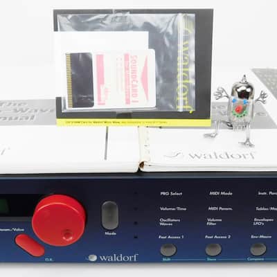 Waldorf MicroWave 1 Synthesizer V2.0 Revision A (CEM 3389) +Neuwertig+ Garantie image 2