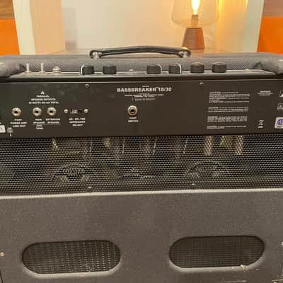 Fender Bassbreaker 18/30 2-Channel 30-Watt 2x12" Guitar Combo 2016 - 2019 - Gray Tweed image 3