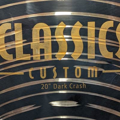 Meinl 20" Classics Custom Dark Crash 2014 - Present - Dark image 4