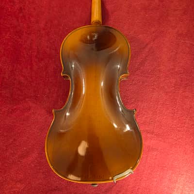 Vintage 1970s MIJ Kiso Suzuki Copy of Antonius Stradivarius 3/4 Violin Natural w/ OHSC & Bow image 15