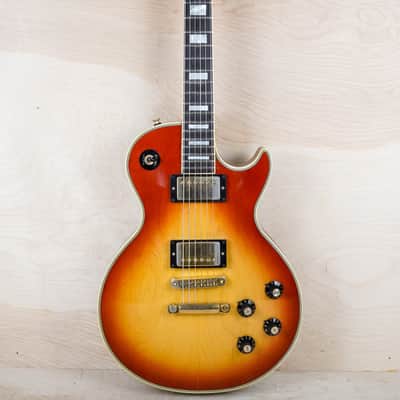 Greco EG-1000R MIJ 1975 Red Sunburst Maxon U-3000 Pickups Vintage Made In Japan w/ Hard Case image 3