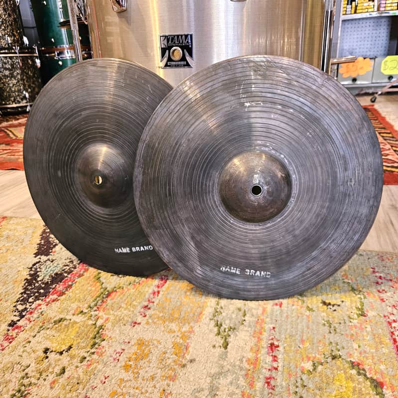 Name Brand 13" Vinyl Hi Hats 917g/945g image 1