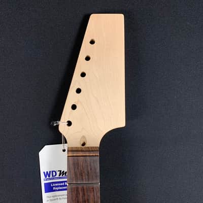 WD Music Licensed By Fender Replacement Neck Blank 2020s - Natural image 2