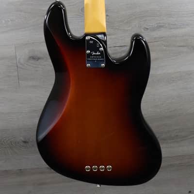 Fender American Professional II Jazz Bass Left-Handed with Rosewood Fretboard 3 Color Sunburst image 6