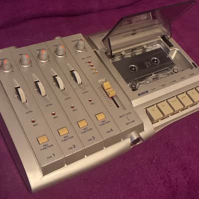 TASCAM MF-P01 Portastudio Multitrack Cassette Recorder 2000s - Silver image 1