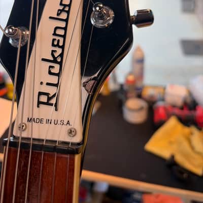 Rickenbacker 360 standard 1993 - Jetglo image 7