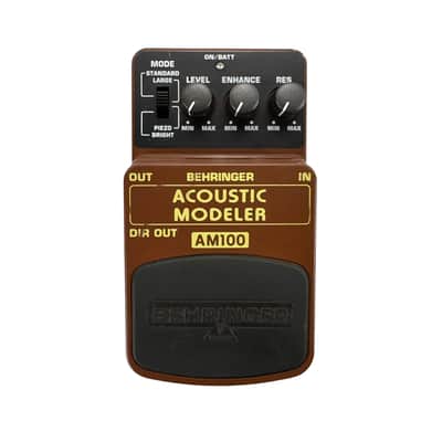 Behringer AM100 Acoustic Modeller Effects Pedal image 4