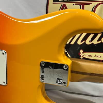 Fender Player Plus Stratocaster Strat Left-Handed Lefty Electric Guitar MIM - Made in Mexico - Tequila Sunrise image 12