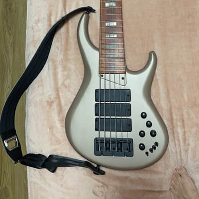 MTD ( Michael Tobias ) Custom 6 Strings with 3 Bartolini Pickups & Bartolini Preamp 2021 Champaign M image 1
