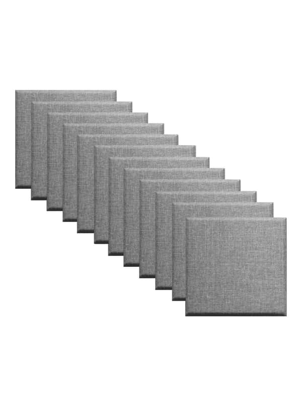 Primacoustic Broadway 2" Control Cube Acoustic Wall Panel 12-pack - Grey w/ Beveled Edge image 1