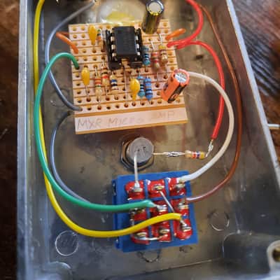 Handwired MXR Micro Amp Clone, one knob clean boost image 4
