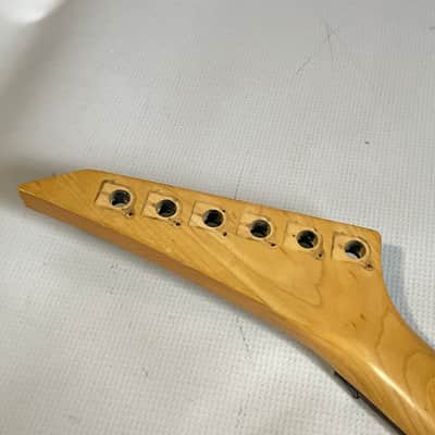 1990's MIJ Jackson Professional King V Standard Guitar Neck Floyd Ready 22 Fret Dot Inlay #2 image 21