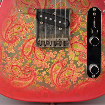 Fender Japan TL69-75 Telecaster - '69 Reissue - 1985 MIJ - Pink Paisley image 5