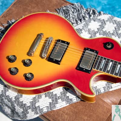 Vintage 1980 Greco EG 1000 - Les Paul Custom Reissue - Cherry Sunburst w Ebony Fingerboard & U-3000 PAF Style PU’s - Made In Japan - Pro Set Up w Perfect Frets/Action/Intonation image 15