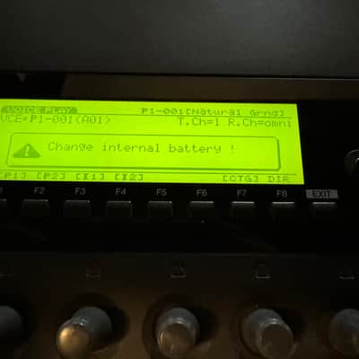 Yamaha EX5 Realtime Control Synthesizer 1998 - Blue image 19