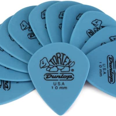 Dunlop Tortex Jazz III XL Guitar Picks - 1.00mm Blue (12-pack) image 2
