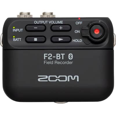 Zoom F2 BT Field Recorder with Lavalier and Bluetooth Sync image 1