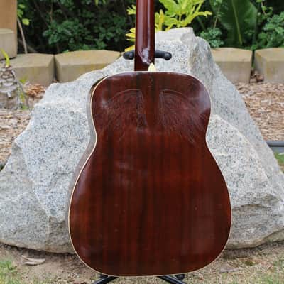 RARE Vintage 1964 Regal Model 235 Harmony Sovereign H-1260 Jumbo Acoustic Guitar W/ Case Restored! image 18