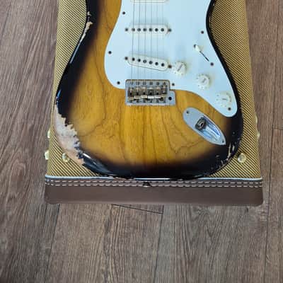 Fender 1957 Custom Shop Stratocaster 2022 - Heavy Relic, Brownie vibe image 3