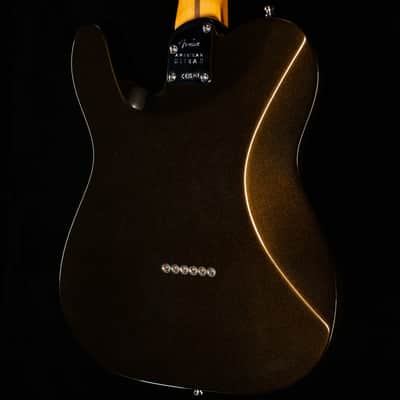 Fender American Ultra II Telecaster Ebony Fingerboard Texas Tea (136) image 2