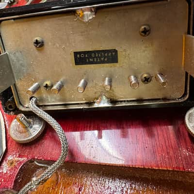GIBSON LES PAUL/SG 1961 - Cherry #15275 image 21