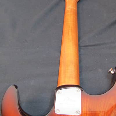 Lipe Guitars Virtuoso 2017 Natural Flame Buckeye Burl image 16