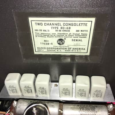 RCA BC-6B Vintage Tube Mixer Console Preamp - Recapped, Restored, Beautiful image 9
