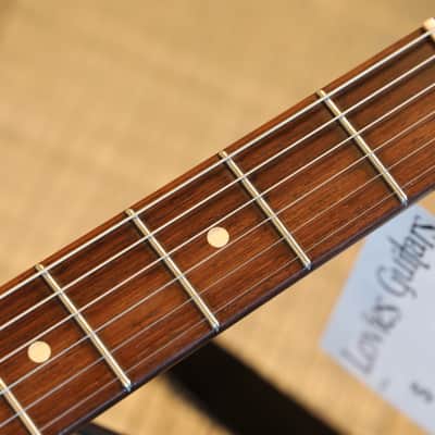 2020 Mario Martin S-Type Madagascar Roasted Neck Electric Guitar Deep Lake Placid Blue Factory Relic + COA OGB image 10