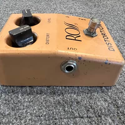 Ross Distortion Guitar Effects Pedal 1970s Chanute Kansas - Tan image 3
