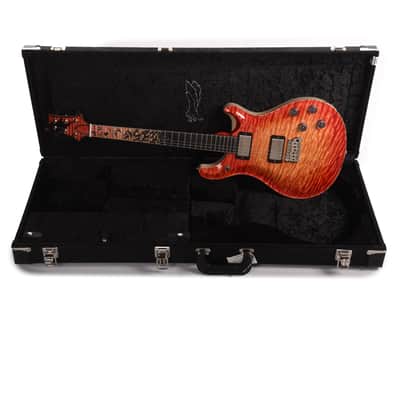 PRS Private Stock #11761 McCarty 594 Tremolo One-Piece Quilted Maple/Swamp Ash Blood Orange Glow w/Stained Neck/Fingerboard & Birds of a Feather Inlay (Serial #0403309) image 9