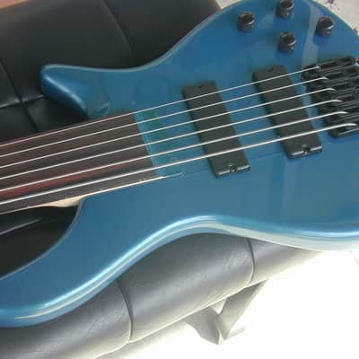 6 String Electric Ebony Fretless FingerBoard Bass Guitar image 5