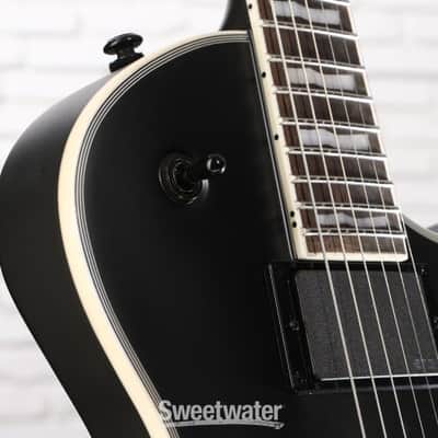 ESP LTD EC-1000FR Electric Guitar - Black Satin (LEC1KFRBSd2) image 6