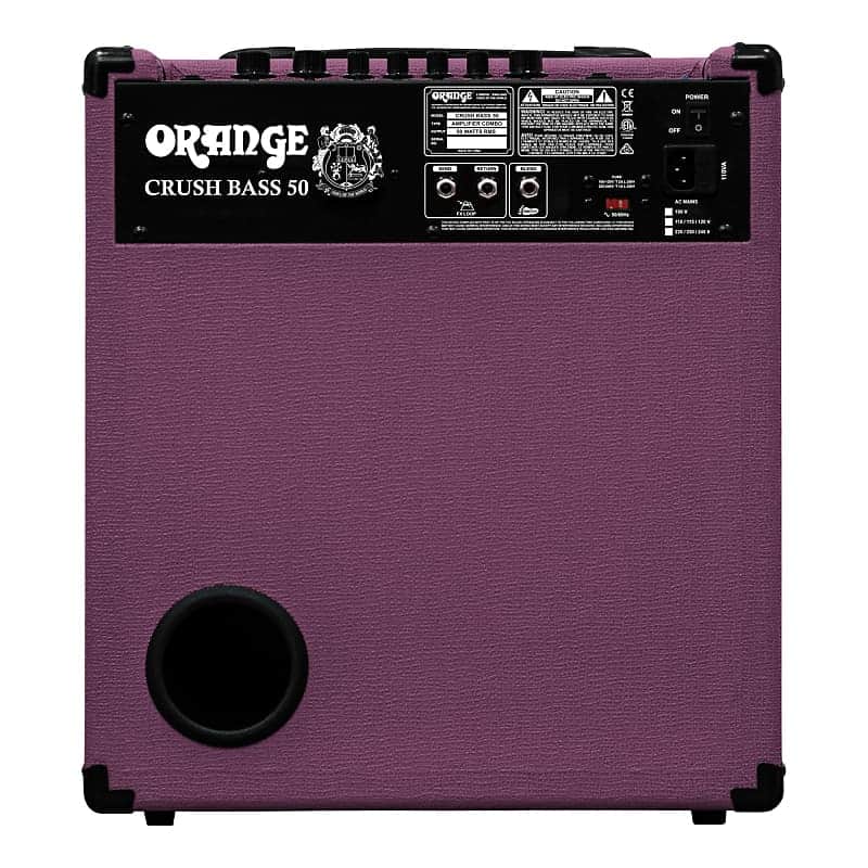 Orange Crush Bass 50 Glenn Hughes Limited Edition 50-Watt 1x12" Bass Combo image 3