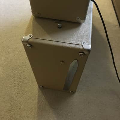 Eddie Bertrand's Gomez Surfer Amp and 2x15 Cabinet, Fender Showman 6G14A clone image 6