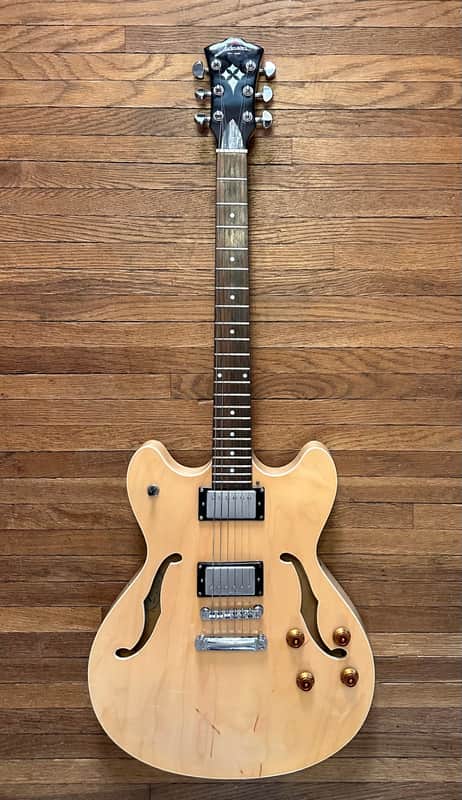 Johnson JS-500 NA Semi-Hollow Body Electric Guitar image 1