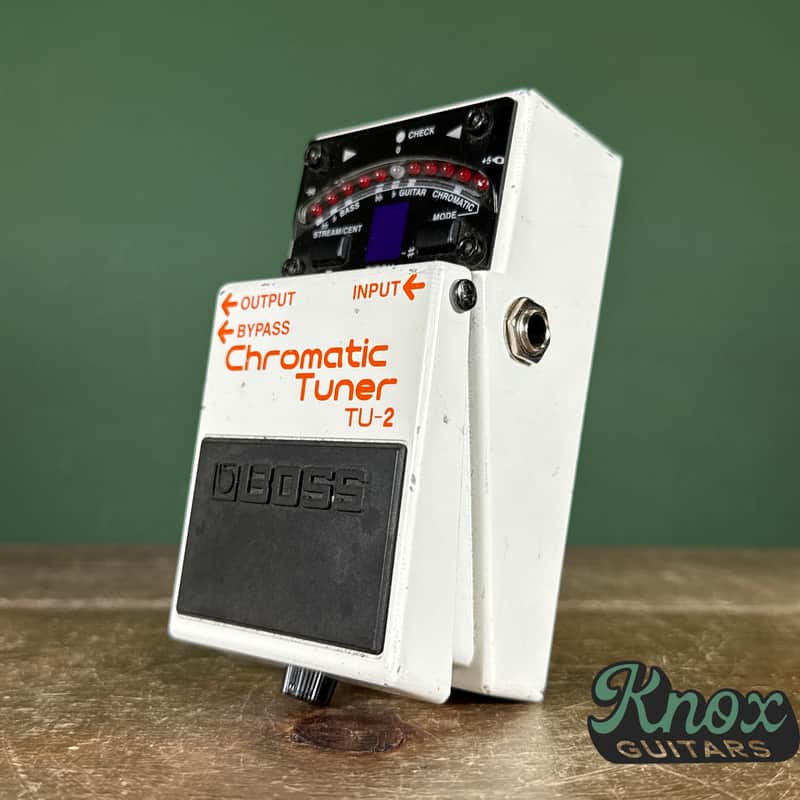 Boss TU-2 Chromatic Tuner (Dark Gray Label) 1998 - 2009 - White image 1