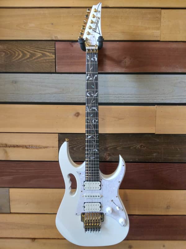 Ibanez - JEM7VP | Steve Vai Signature Series Jem Electric Guitar / White image 1
